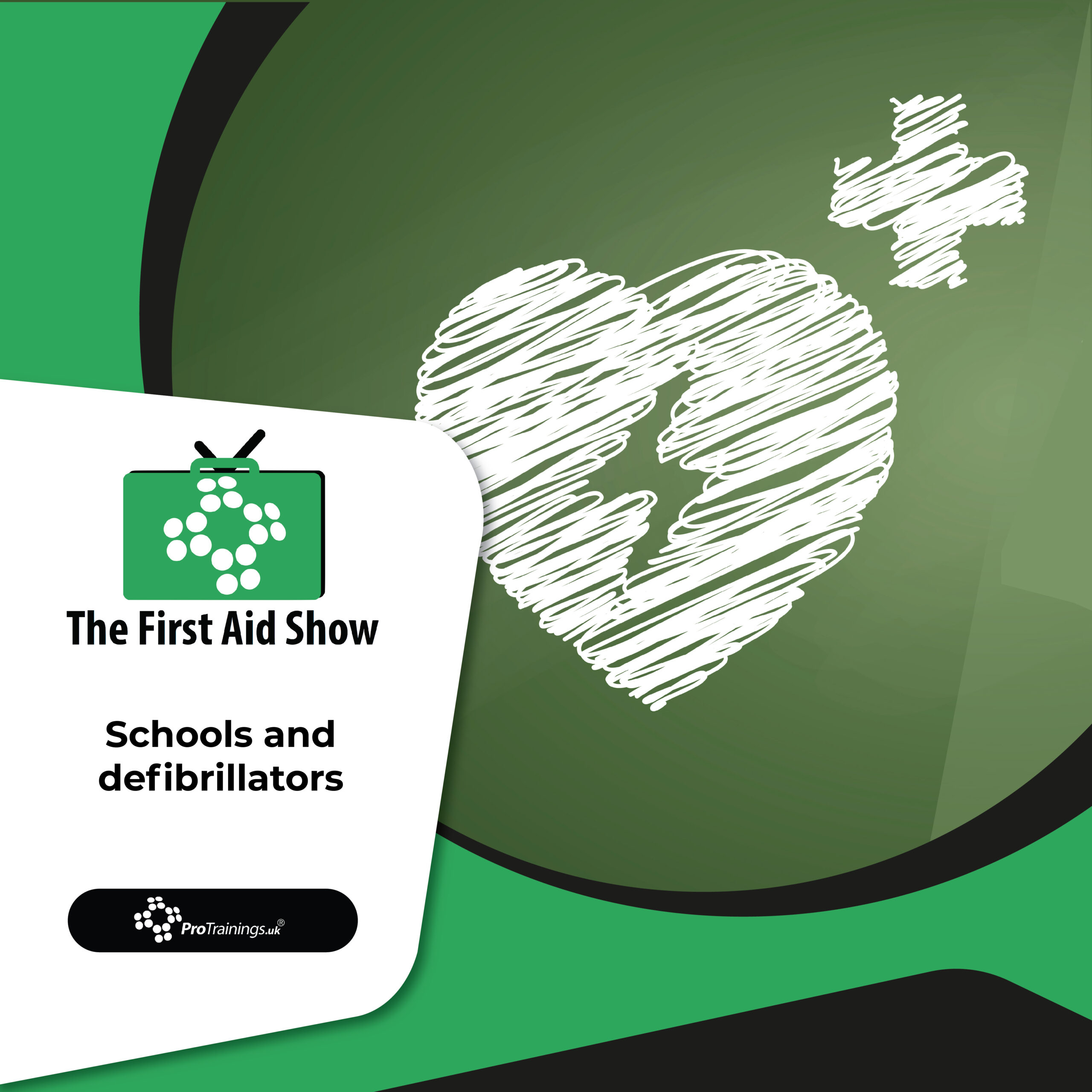 Schools and defibrillators on  the First Aid Show